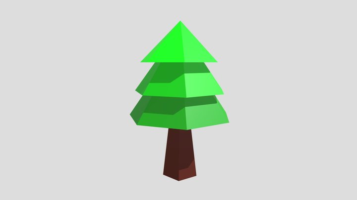 Stylized scenario tree – Free 3D Model STL