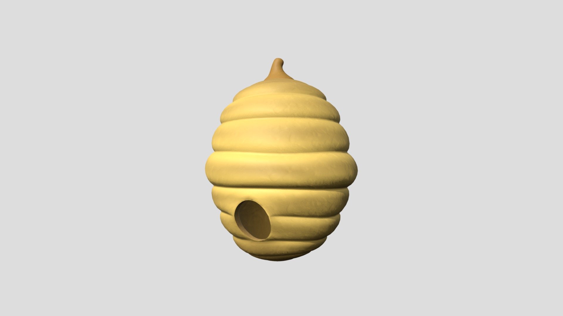 Beehive - Buy Royalty Free 3D Model By Ed+ (@EDplus) [1544ac9 ...