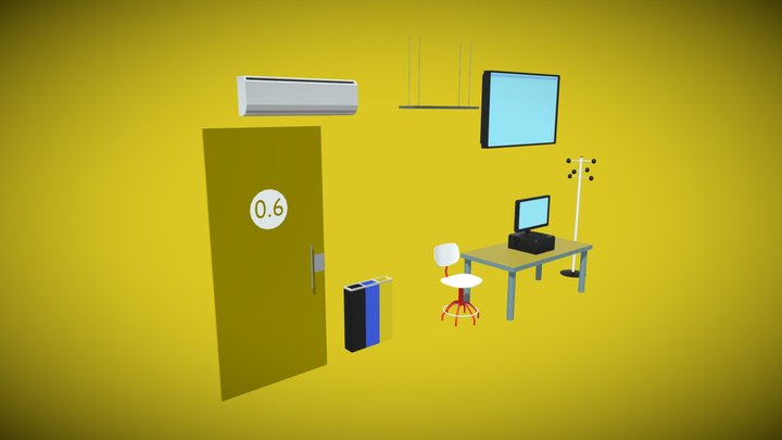 Elementos Clase 0.6 de la ESDMadrid 3D Model