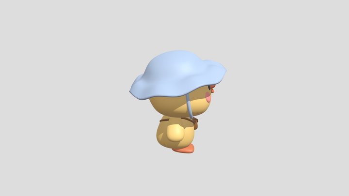 Cuteduck 3D Model