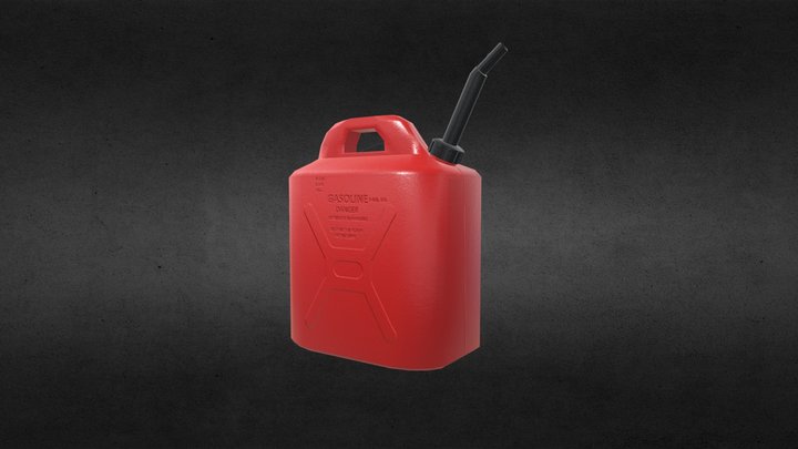 Gas Can 3D Model
