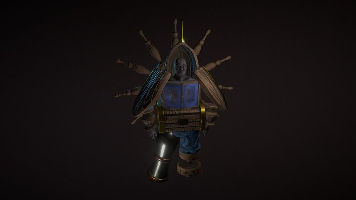 Pirate golem 3D Model