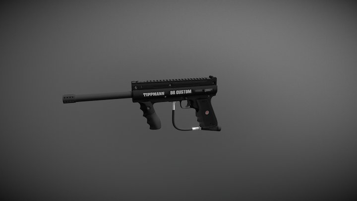 Tippmann 98 Custom 3D Model