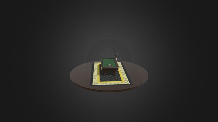 POOL TABLE 3D Model