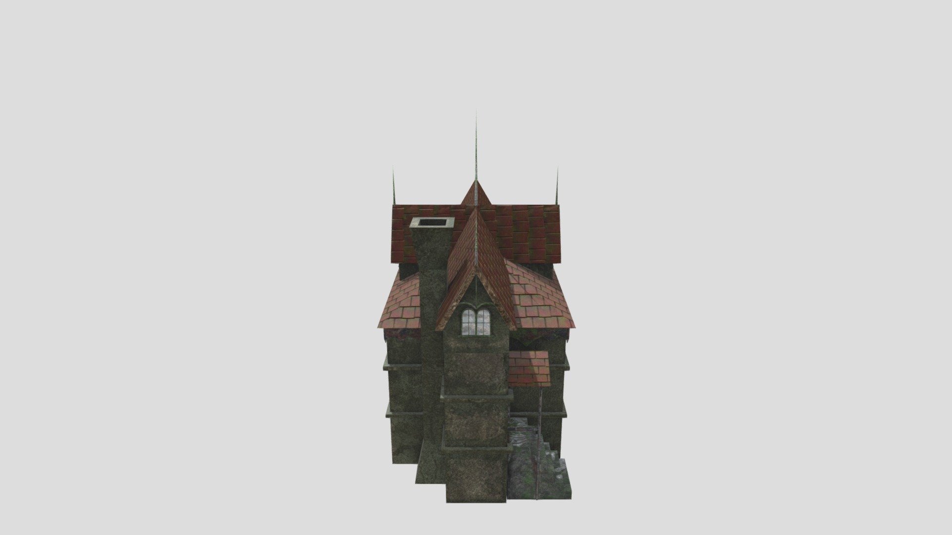 House_Neo_Gothic - 3D model by andreigeorge2013 [154815f] - Sketchfab