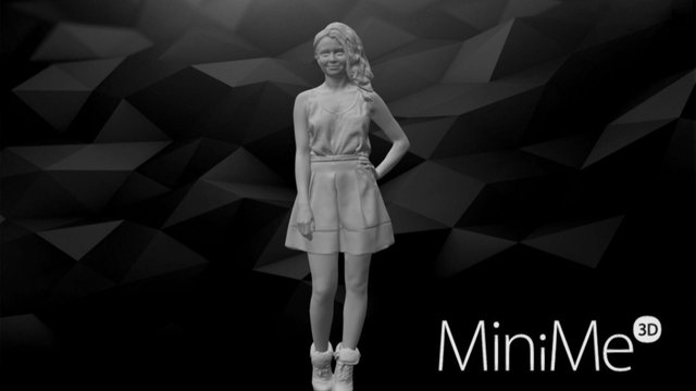 Young woman from PhotoFest 3D Model