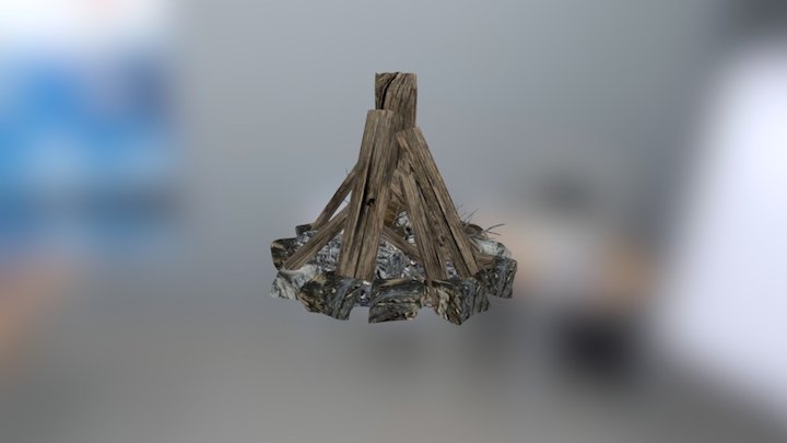 Bonfire 3D Model