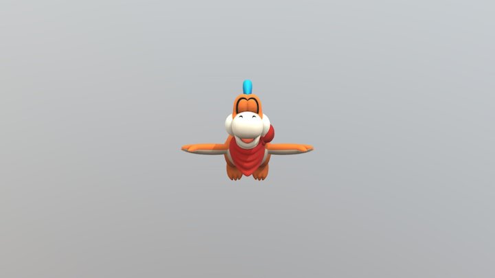 Wii U - Super Mario 3D World - Plessie 3D Model