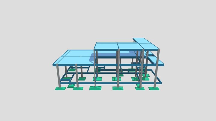 Projeto Estrutural - Casa 102 3D Model
