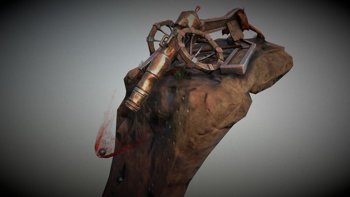 Napoleon's Proud Canon -  Realistic PBR 3D Model