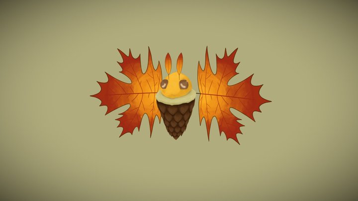 Maplemoth 3D Model