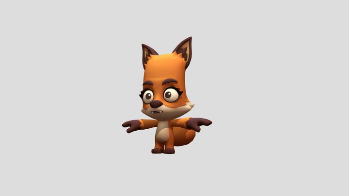 fox nix 3D Model