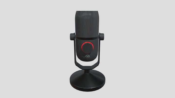 Microphone 3D Model