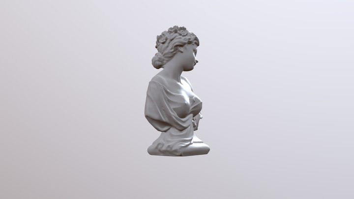 Goddess Of Flowers 3D Model