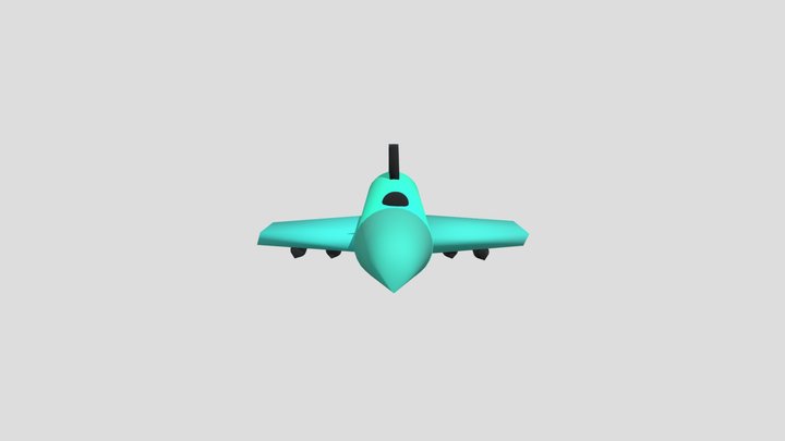 Blue Airlines 3D Model