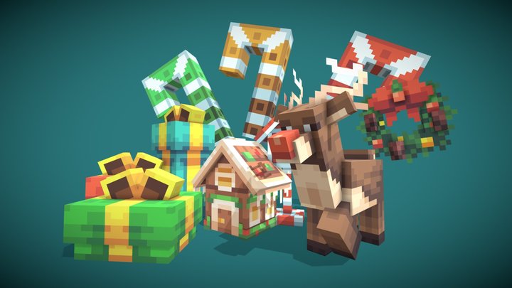 Christmas Mini Pack 3D Model
