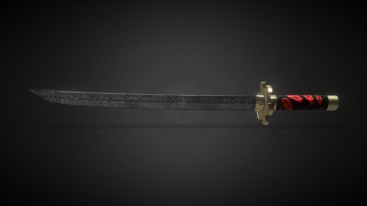 Katana 3D Model