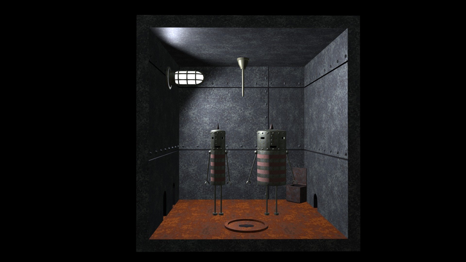 Prisoners (Machinarium) - 3D model by 3D View (@dimoduk) [154e776 ...