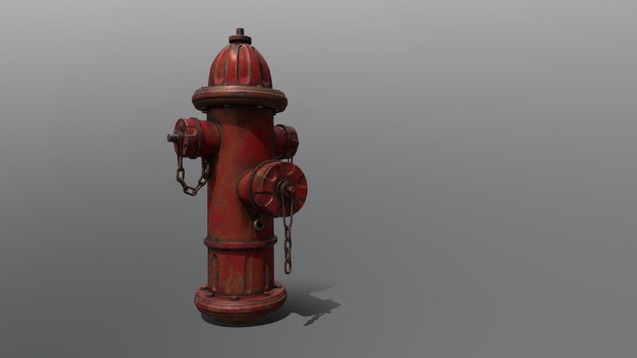 Water Hydrant 3D Model