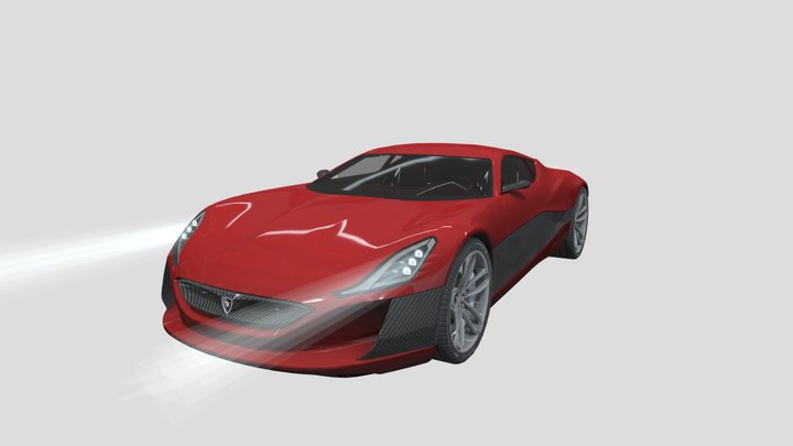 rimac concept_one – Gratis 3D-model STL