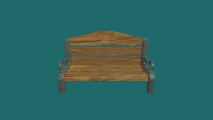 Bench 3D Model