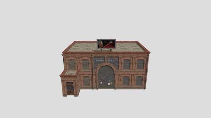 Modular_industrial_building 3D Model