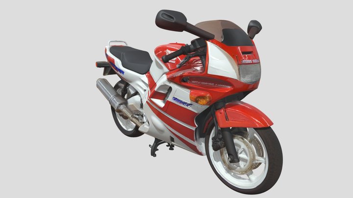 Honda CBR 600 F2 - 1991 3D Model