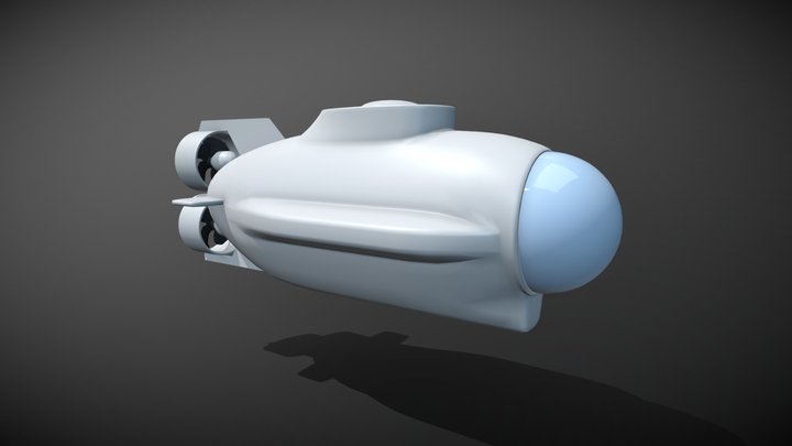Subnautica Odyssey Sub v1 3D Model