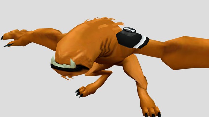Wildmutt (Ben 10: Vilgax Attacks fan model) 3D Model