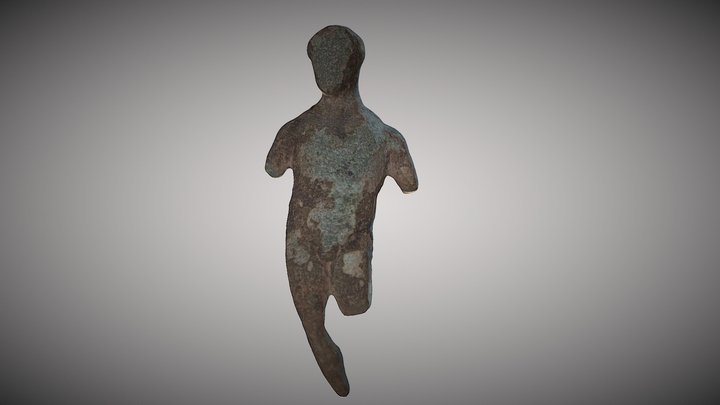 Roman figurinne 3D Model
