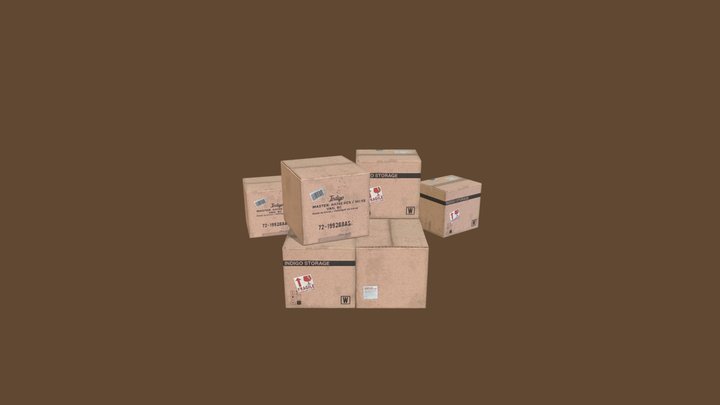 [Requested] Indigo Park - Boxes in front of park 3D Model