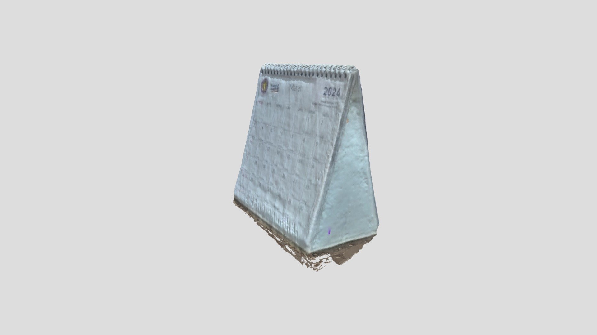 Calendar - 3D model by wilsonzz [15557d7] - Sketchfab