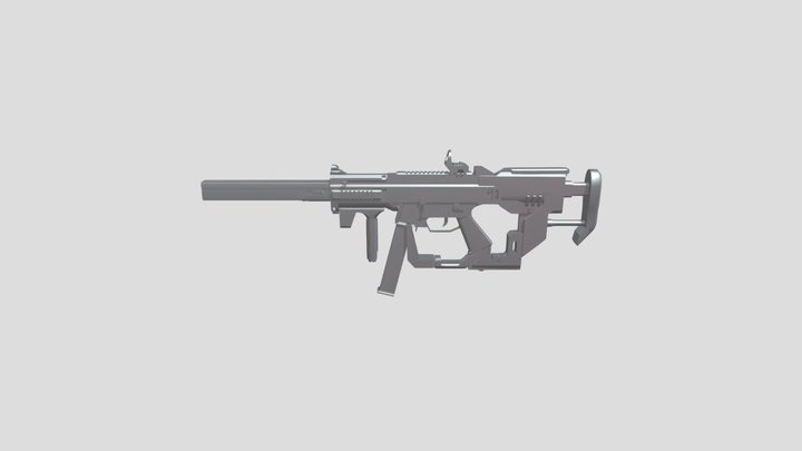 ump45 bo3 3D Model
