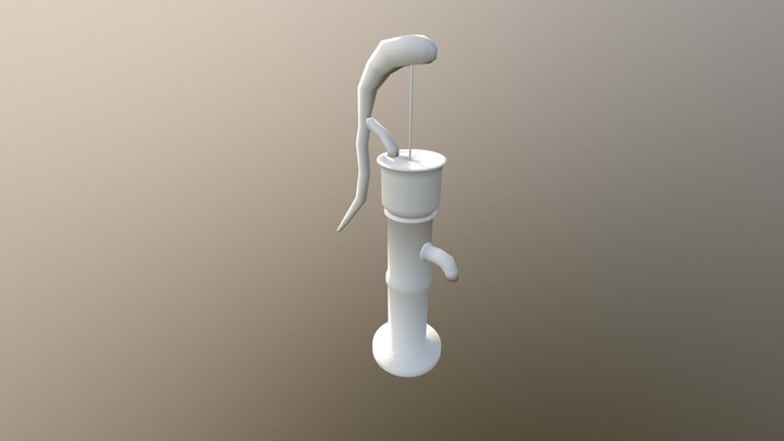 Pompa Acqua 3D Model