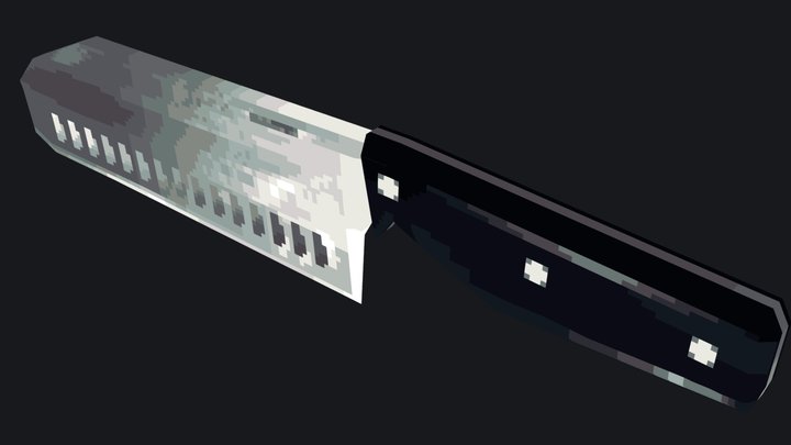 Knife-model 3D models - Sketchfab