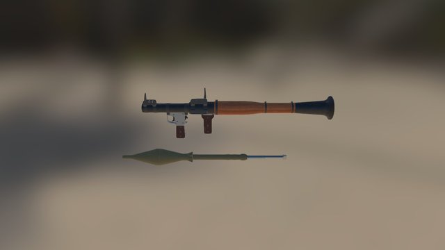 RPG-7 3D Model
