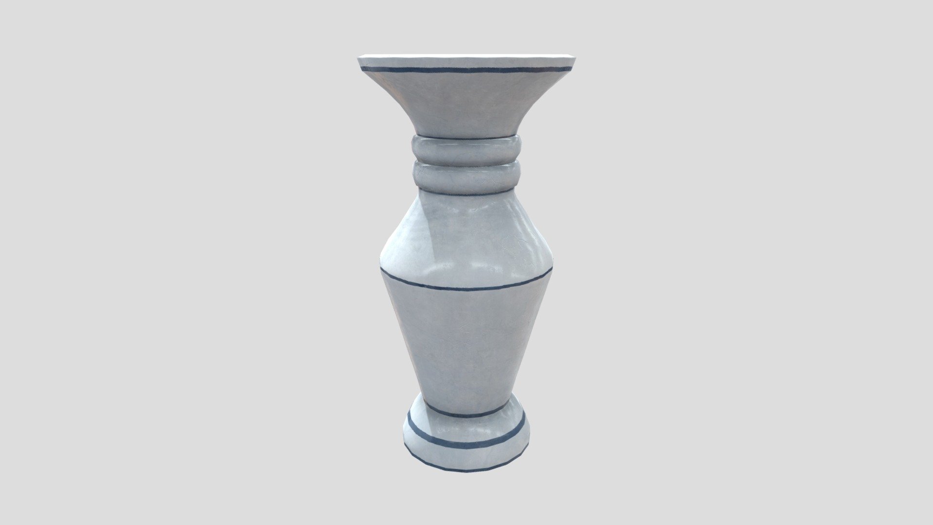 Porcelain Tall Vase 3D model by sang.nguyenn2996 [155875b] Sketchfab