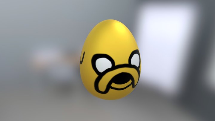 Jake Egg 3D Model