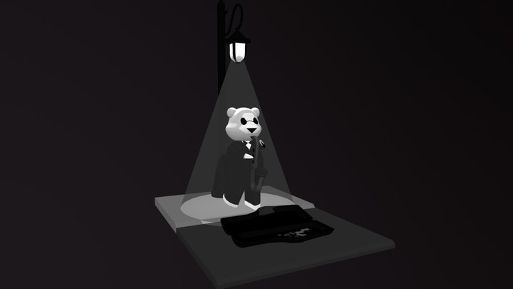 Jazz bear 3D Model