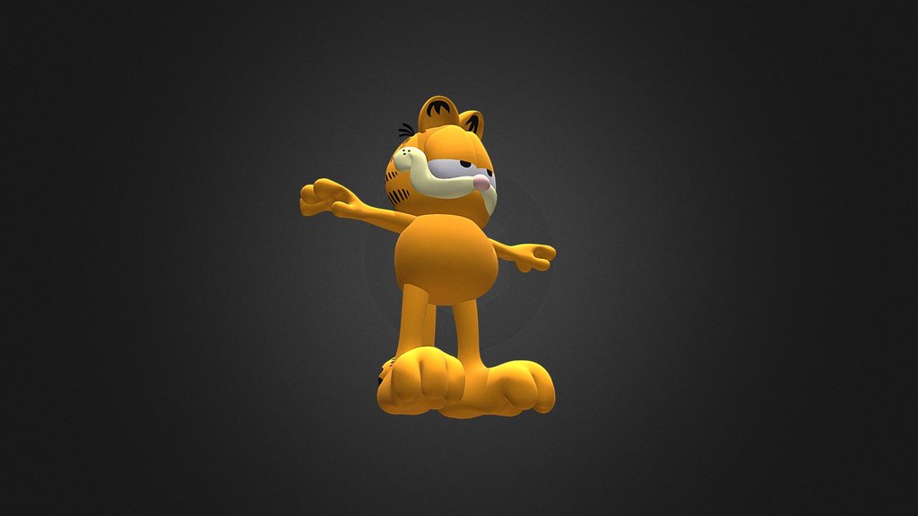 Garfield ('90s CGI Style) Character