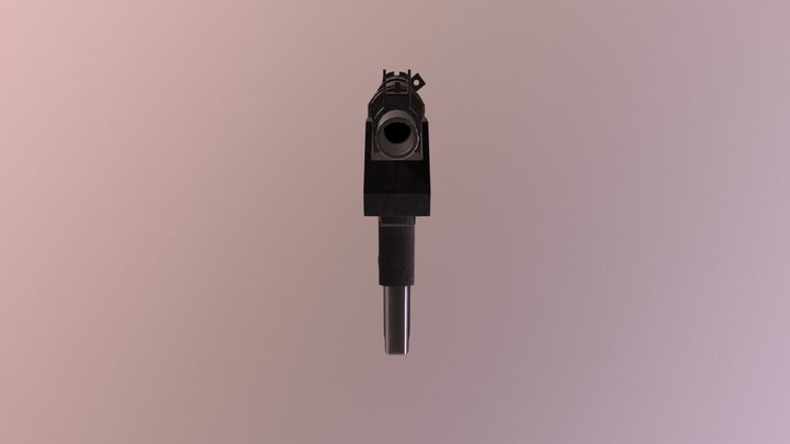 Warhammer 40,000 Voss-Pattern Mk10 Autopistol 3D Model