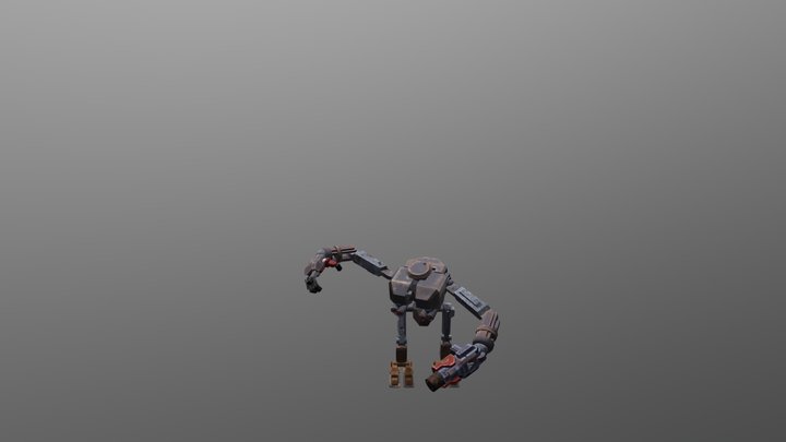 DAE ROBOT MAD MAX 3D Model