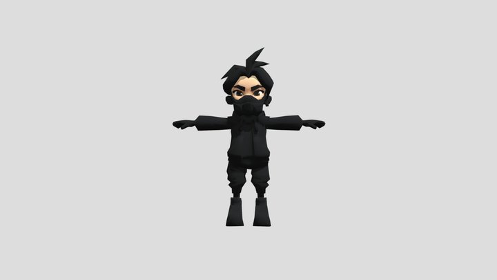 Thunder (Black) 3D Model