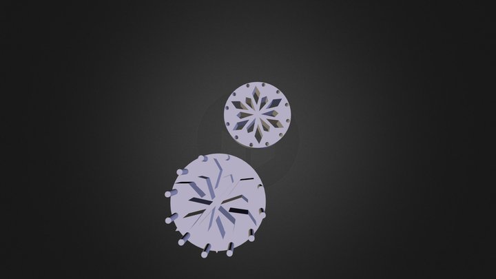 123456 3D Model