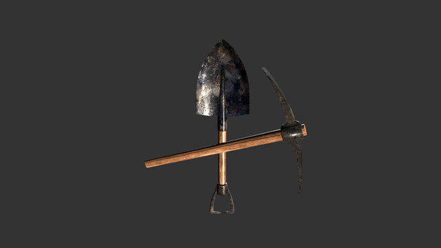 pick_shovel 3D Model
