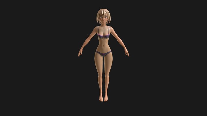 girl 3D Model
