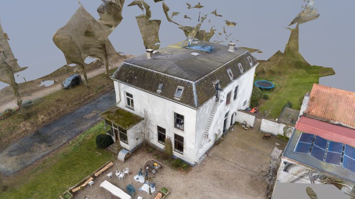 3D model gebouw 3D Model