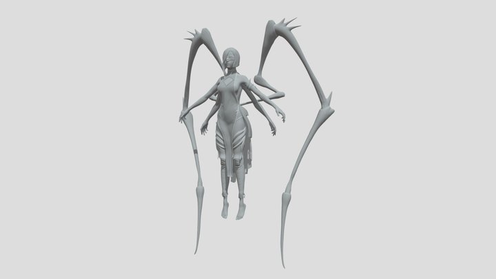 Sparshott Elijah Creature GA7-L 2107 3D Model