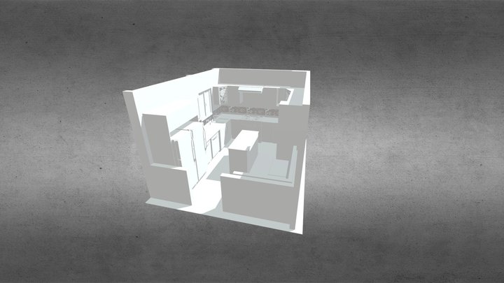 kitchen 3d 3D Model