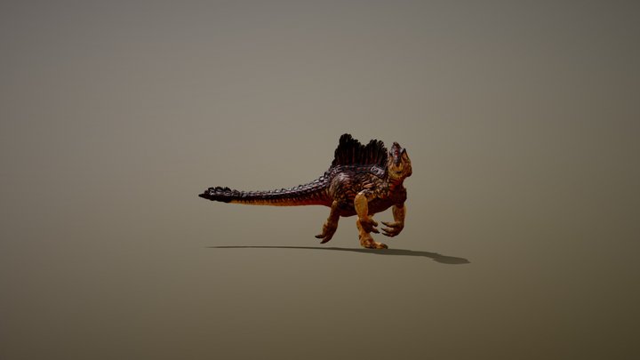 Indoendocrin Spinedominus Rex 3D Model